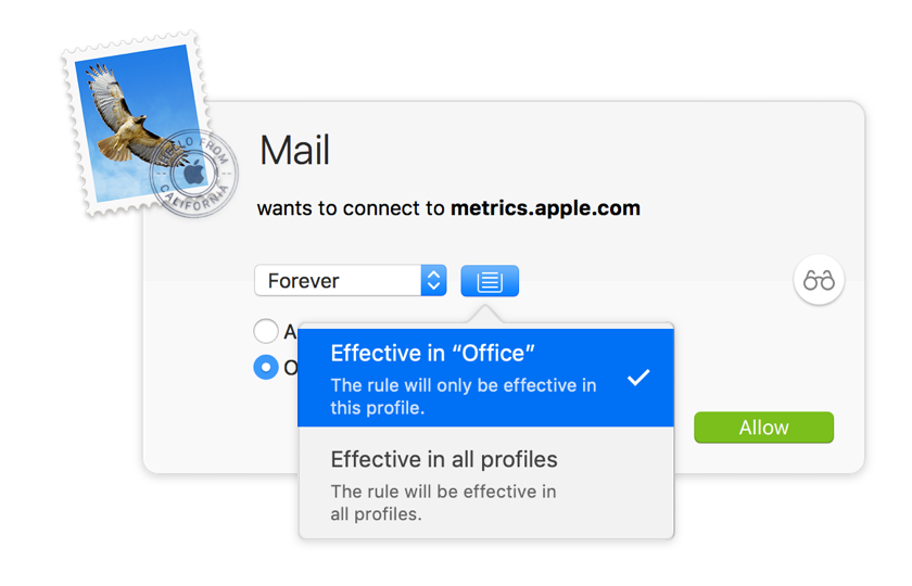 Profile Button