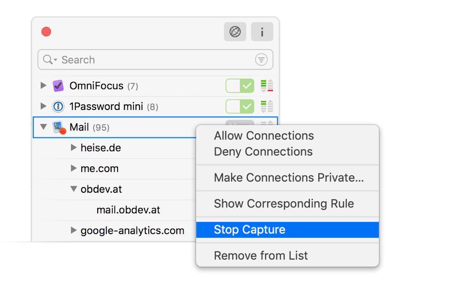 Capture Traffic in Network Monitor