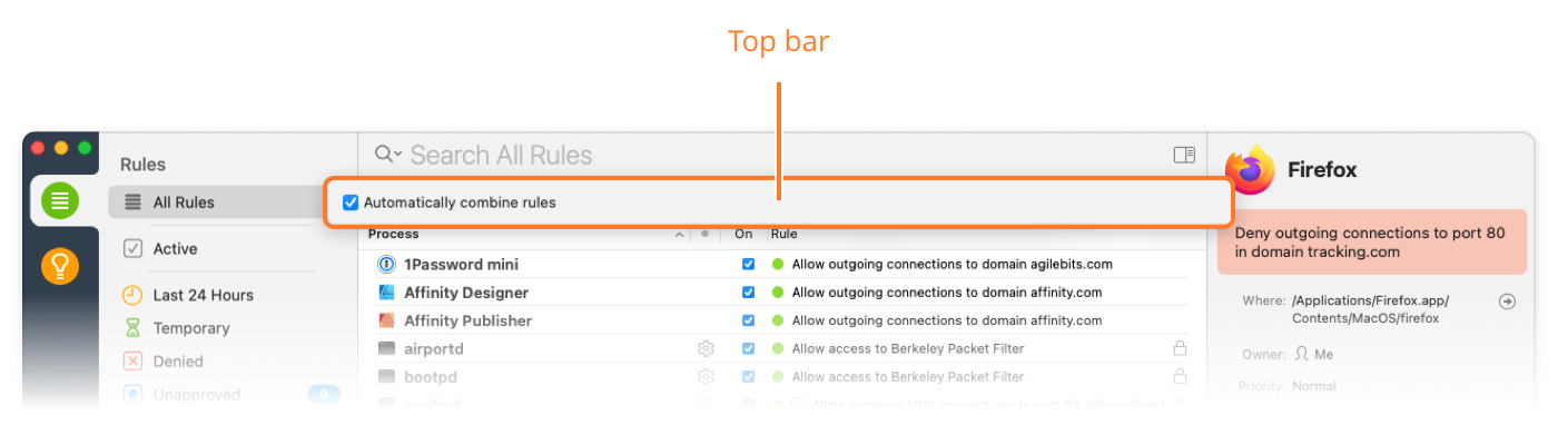 Topbar