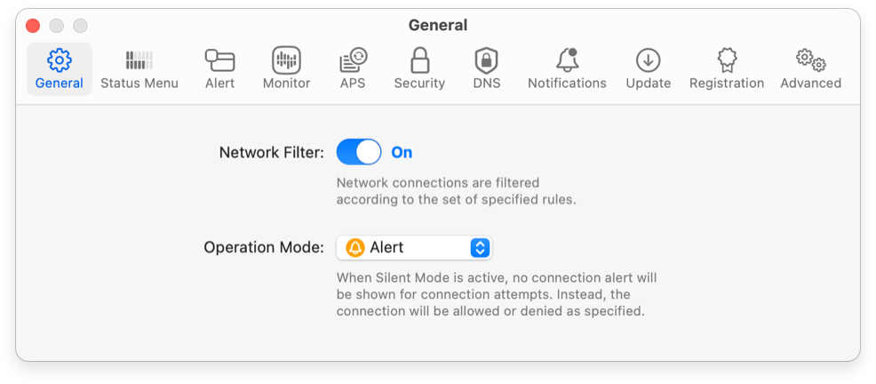 General Settings