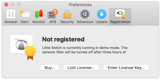 Registration Preferences