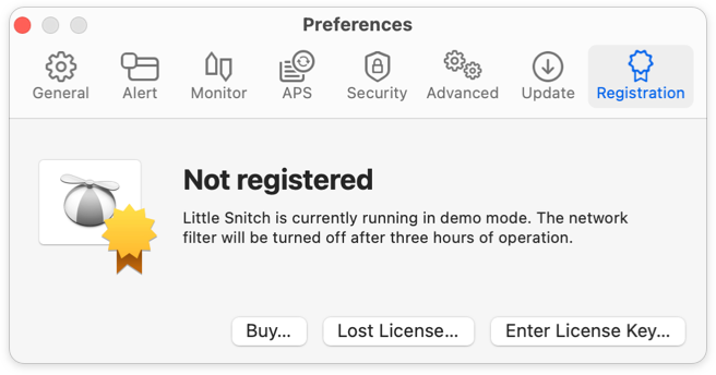 Registration Preferences